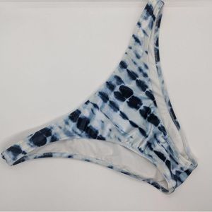 Victoria's Secret PINK Velvety Blue Tie Dye